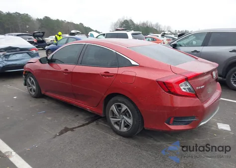 2020 Honda Civic Lx z USA, uszkodzony, nr VIN 2HGFC2F60LH582319